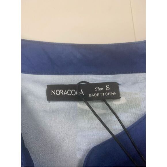 Multicolored Button Down Blouse - Picture 5 of 8